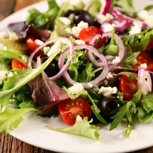 Feeling healthy? Start off your meal with our House Tossed Salad.