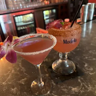 Lovely drinks, made by ROCKY!