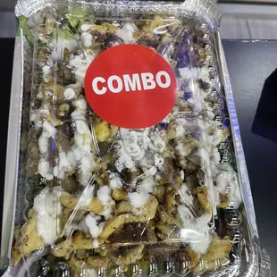 Combo Over Salad - highly recommend