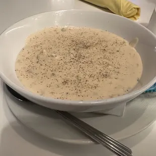 a bowl of soup