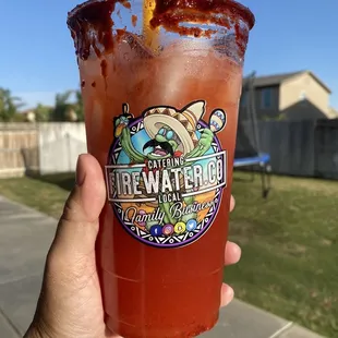 Large Strawberry and Watermelon Aguas