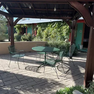 Common patio area