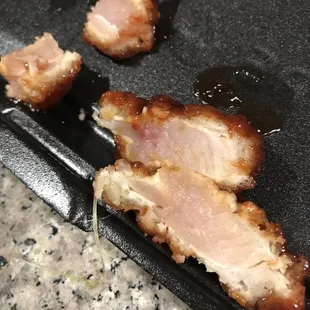 Raw chicken