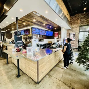 interior, sushi and sashimi