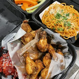 fried chicken wings, poultry, bbq chicken, chicken, chicken wings, food, chicken wings and fried chicken, fried chicken, bbq wings