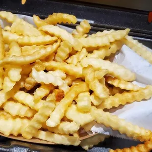 8.21.2021 The infamous stale day old fries we tasted. Does not look like they even deep fried them at all, no hot crispy and ready.