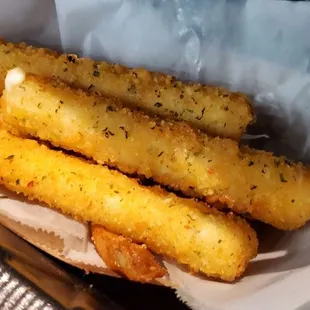 8.21.2021 The tasty wonderfully cooked mozzarella sticks