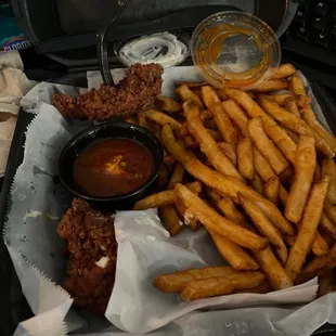 5PC CHICKEN "STRIP" COMBO