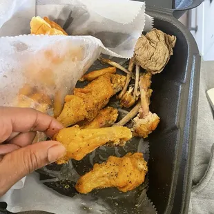 I will never eat here again, wingstop definitely will always be better.