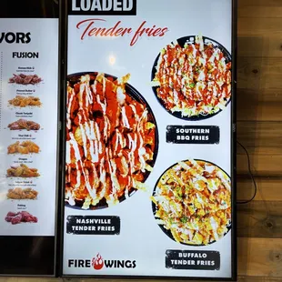 Them loaded fries