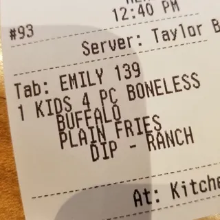 2 PC TENDERS MINI MEAL