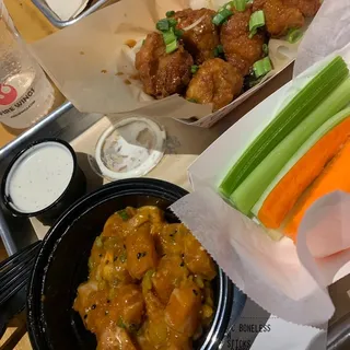 4 PC BONELESS WINGS MINI MEAL