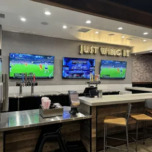 Bar area