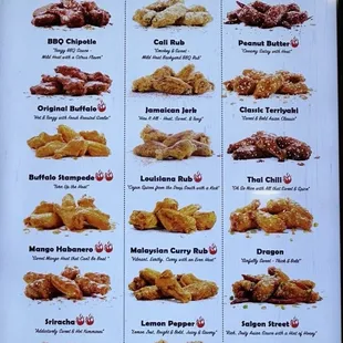 Tons of flavor to chose from