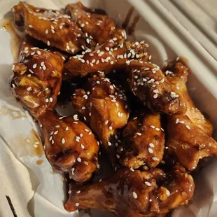Teriyaki bone in wings