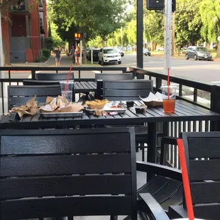 Dirty conditions of exterior area