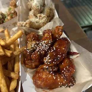 Korean Hot Sauce Wings