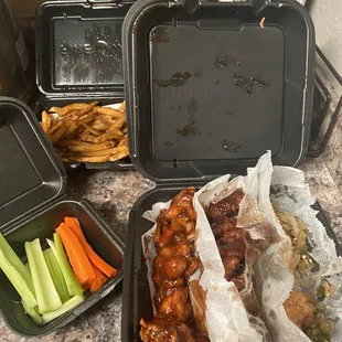 I ordered Chipotle (left), BBQ(middle), and Salt and Pepper(far right-almost empty because I devoured it since it was delicious).  20 PACK