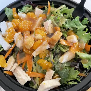 This took 30+ mins to receive. Old salad mix