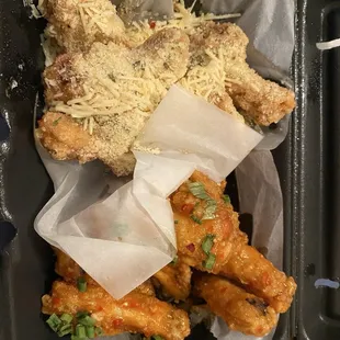 Garlic Parmesan, Thai Chili