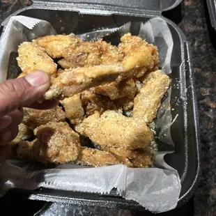 Smallest chicken wing in the world