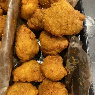 Masaman curry or Louisiana flavor; could barely tell