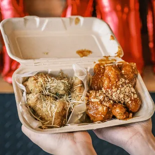 Garlic parm and peanut, our favorites!