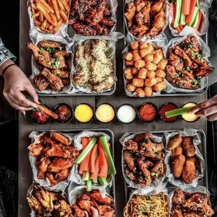 Just Wing It. Over 20 flavors of wings.