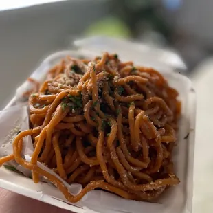 LRG - GARLIC NOODLES were incredibly delicious. They did not disappoint my belly's deepest desires..