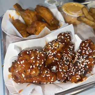 Korean kick wings