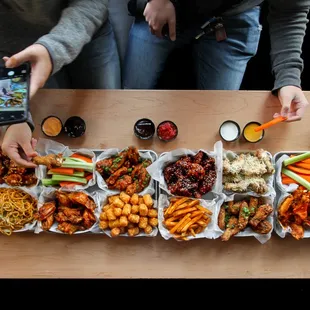 hella wings - try the thai chili!
