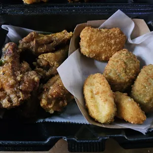 Malaysian curry with jalapeno poppers