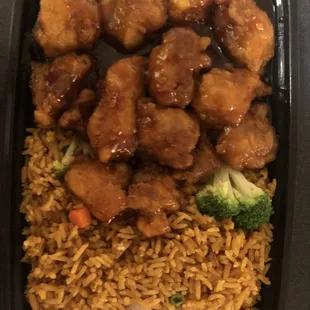11. Orange Chicken Combo Special