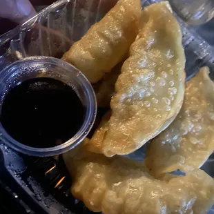 A9. 6 Fried Pork Dumpling