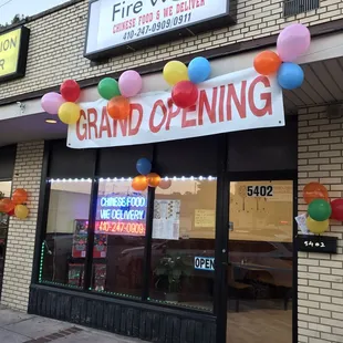 Grand opening!