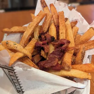 Bacon fat fries