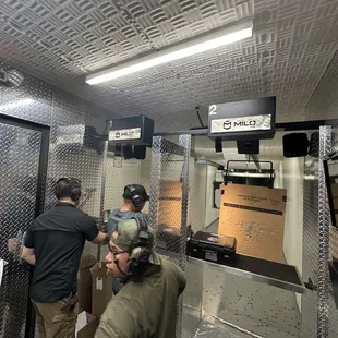 Indoor range.
