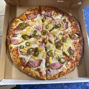 Good Old Hawaiian with jalapeño