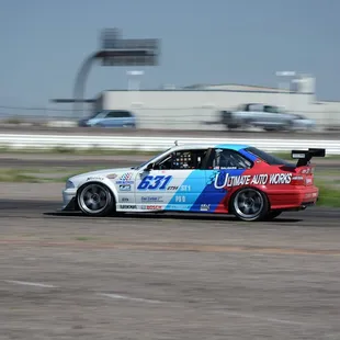 E46 M3 race car on the Firebird East track 3-16-14