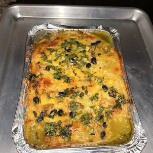 Enchilada casserole