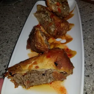 Philly Cheesesteak Egg Rolls