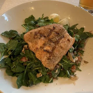 Spinach & Salmon Salad*