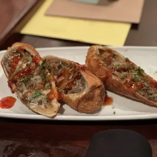 Philly Cheesesteak potato skins! Delicious!