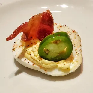 Jalapeno Deviled Eggs