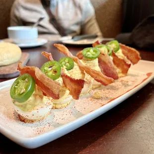 Firebirds (Northlake) - Bacon Deviled Eggs