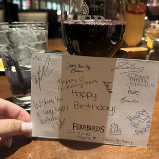 Birthday card