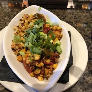 Roasted street corn - meh