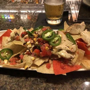 Chicken Nachos (shareable)