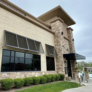 Entrance to restaurant