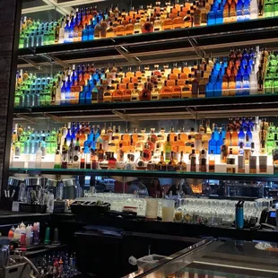 Cocktails at the Fire Bar